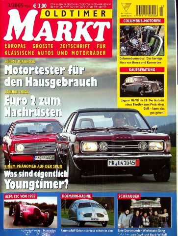 Deckblatt Oldtimer Markt (03/2005)